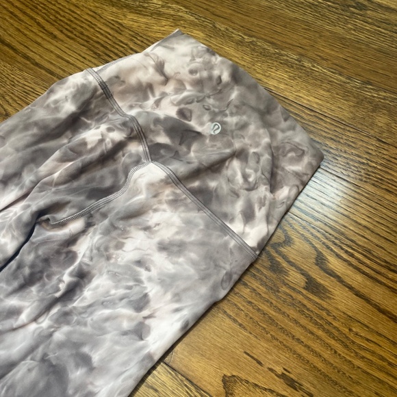 🟫🩵PACK OF 2🩵🟫~Lululemon 25” Align Pants, Blue and Brown Pattern (see descr.) - Picture 3 of 8